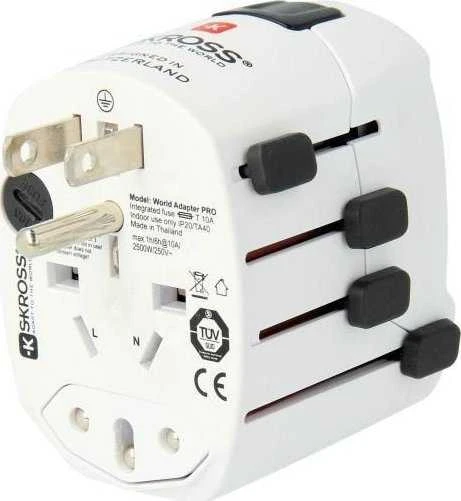 Skross PRO pasaulis ir USB (7A)