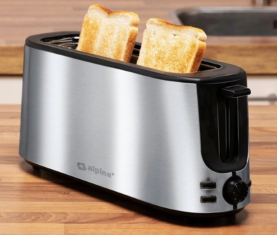 Skrudintuvas ALPINA Skrudintuvas 1000 W, sidabrinis