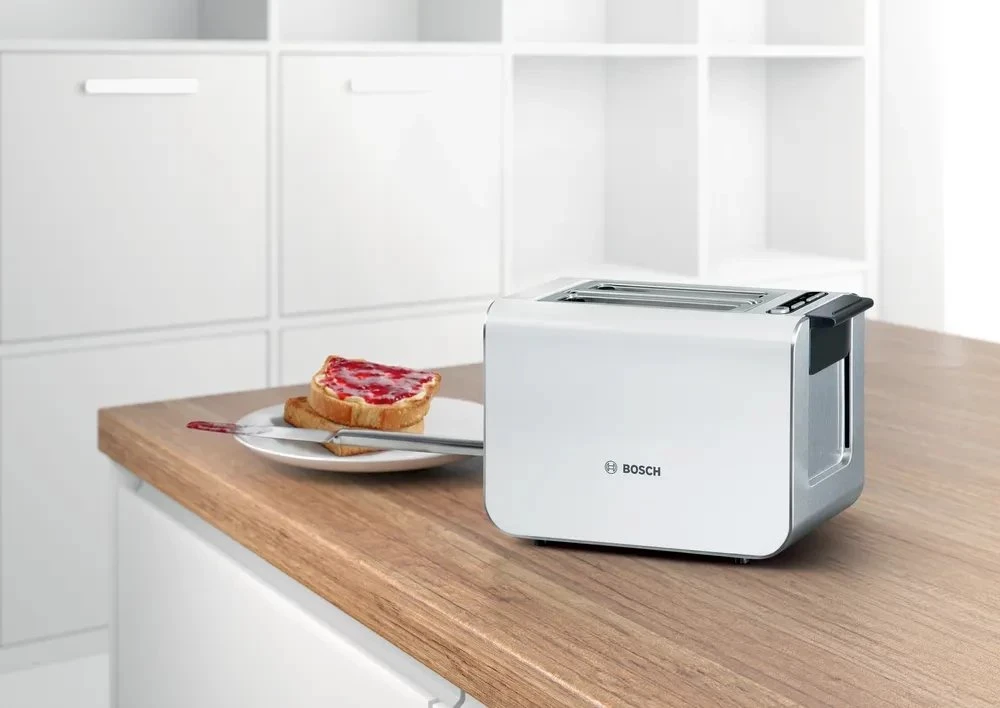 Bosch Styline Kompaktinis skrudintuvas, baltos spalvos | TAT8611N