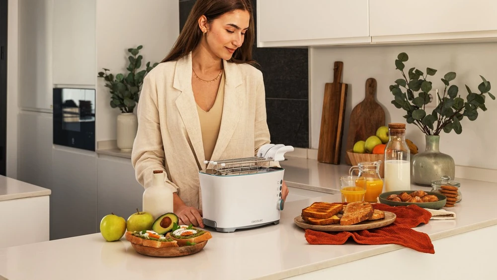 Skrudintuvas Cecotec Toast&Taste Double W