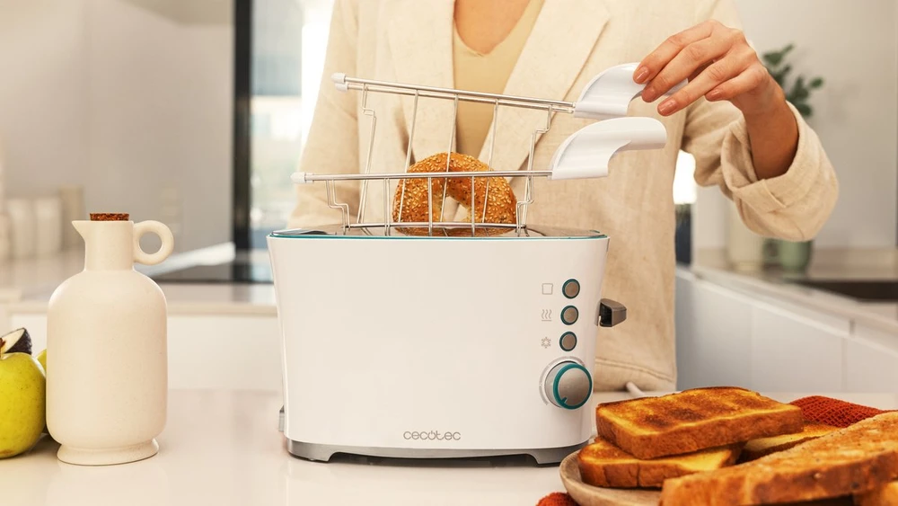 Skrudintuvas Cecotec Toast&Taste Double W
