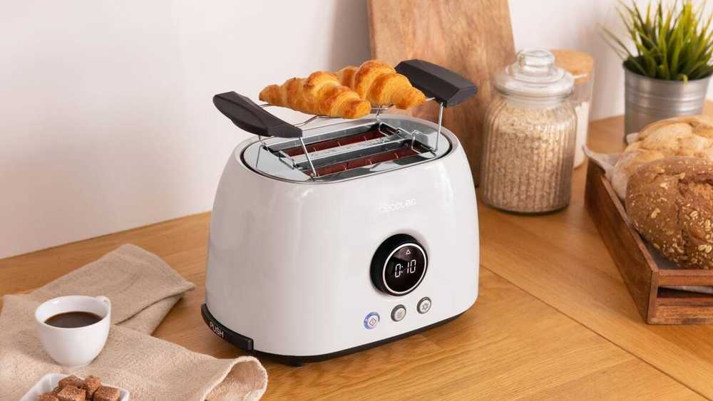 Skrudintuvas Cecotec ClassicToast 8000 Kremas Double