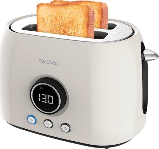 Skrudintuvas Cecotec ClassicToast 8000 Kremas Double