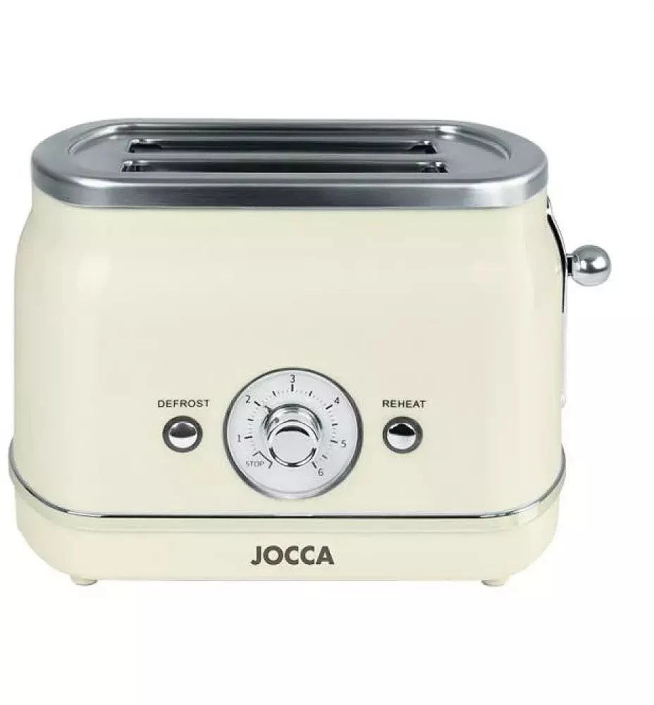 Retro stiliaus skrudintuvas Jocca 2708 kreminės spalvos