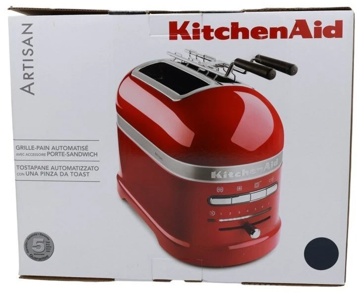 Skrudintuvas KitchenAid 5KMT2204EIB 7 2 griežinėliai 1250 W Mėlyna, Nerūdijančiojo plieno