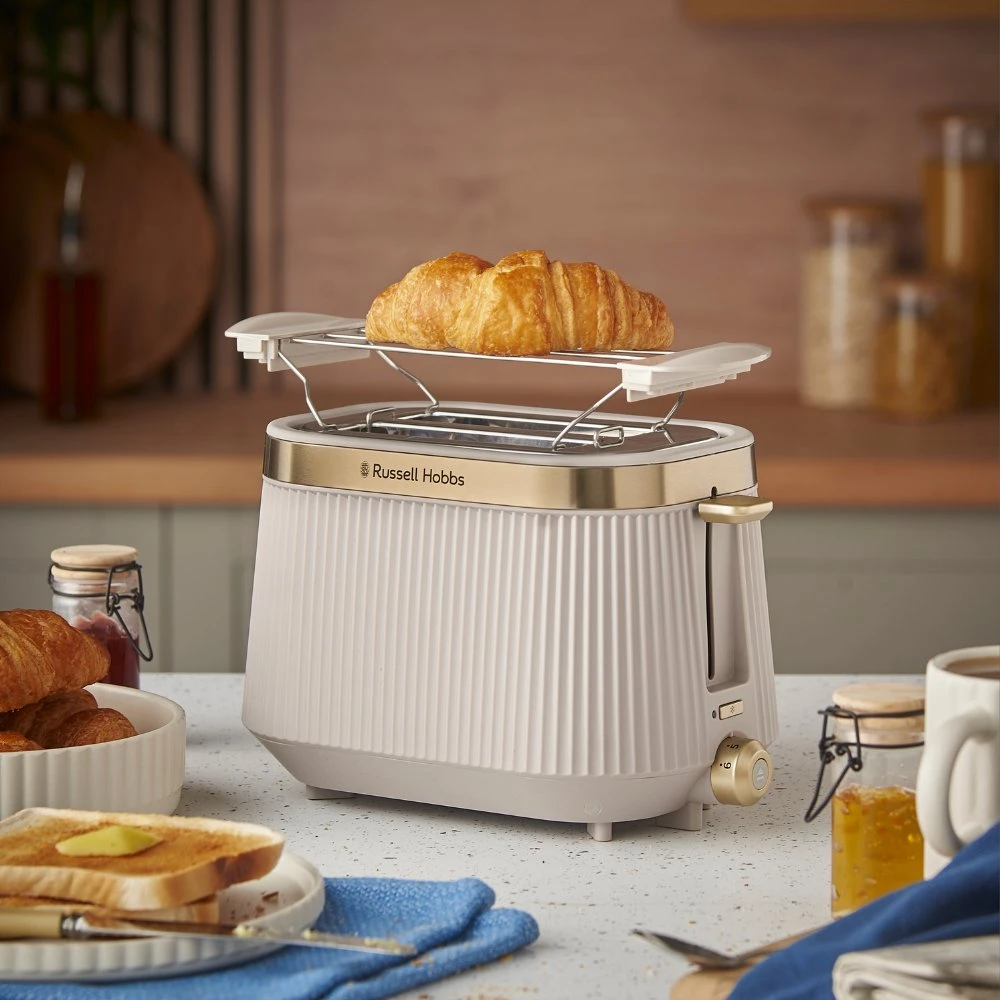 Skrudintuvas Russell Hobbs Bronte 2 griežinėliai(-ės) 980 W Auksas, akmens spalva
