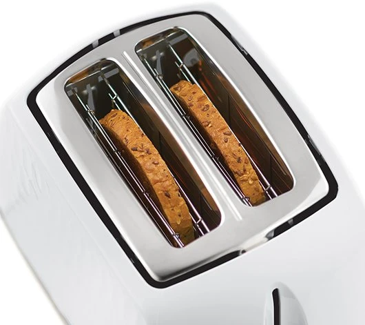 Skrudintuvas Russell Hobbs Russell Hobbs 26060-56, 2 slice(s), Baltas, Plastic, Nerūdijantis plienas, Level, Rotary, 850 W