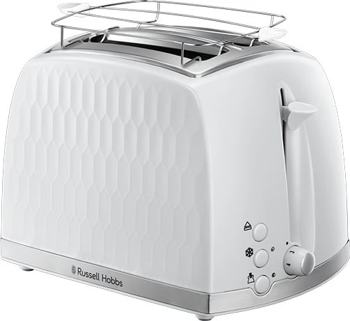 Skrudintuvas Russell Hobbs Russell Hobbs 26060-56, 2 slice(s), Baltas, Plastic, Nerūdijantis plienas, Level, Rotary, 850 W