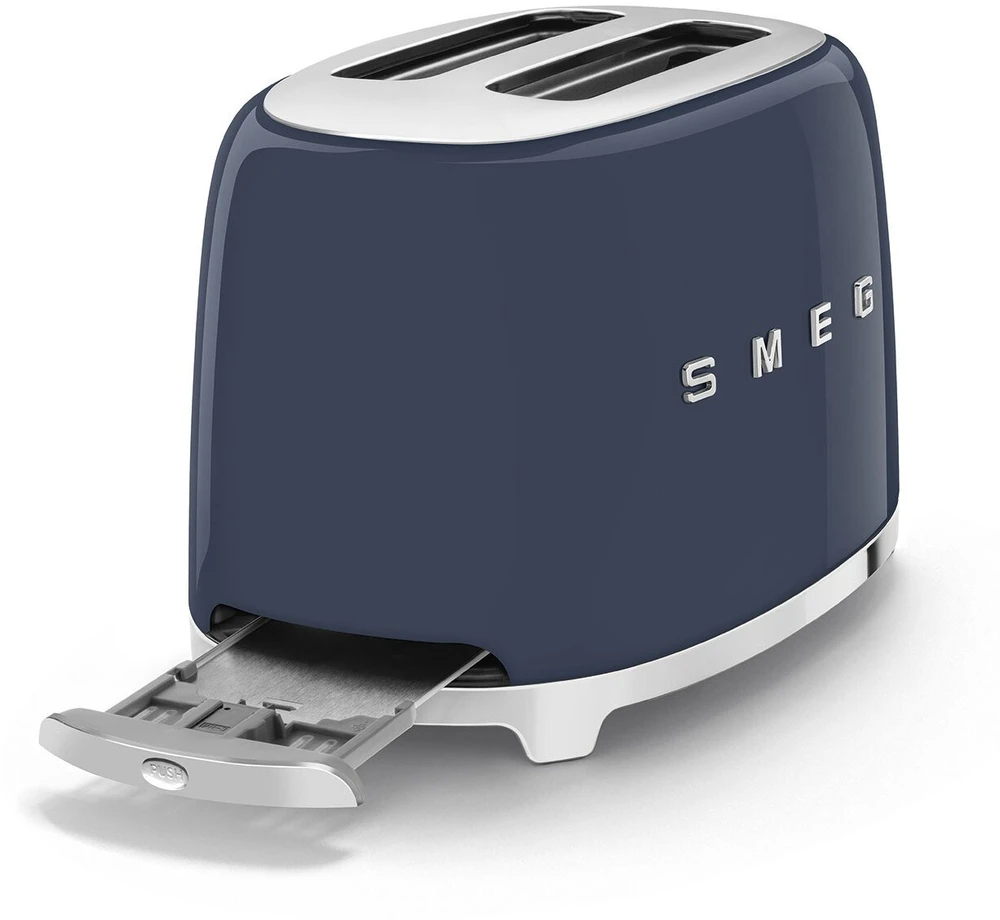 Skrudintuvas Smeg TSF01NBEU toaster 6 2 slice(s) 950 W Mėlyna, Chrome