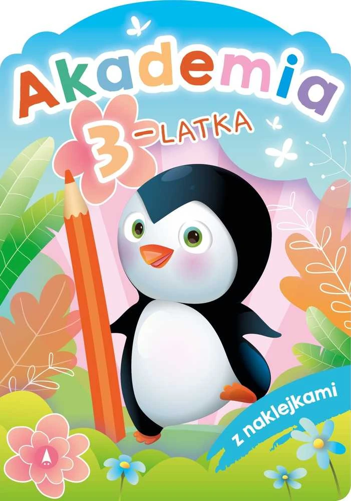 Edukacinė knyga. A4 Akademija 3 metukams STICKERS SKRZAT 076974 SK