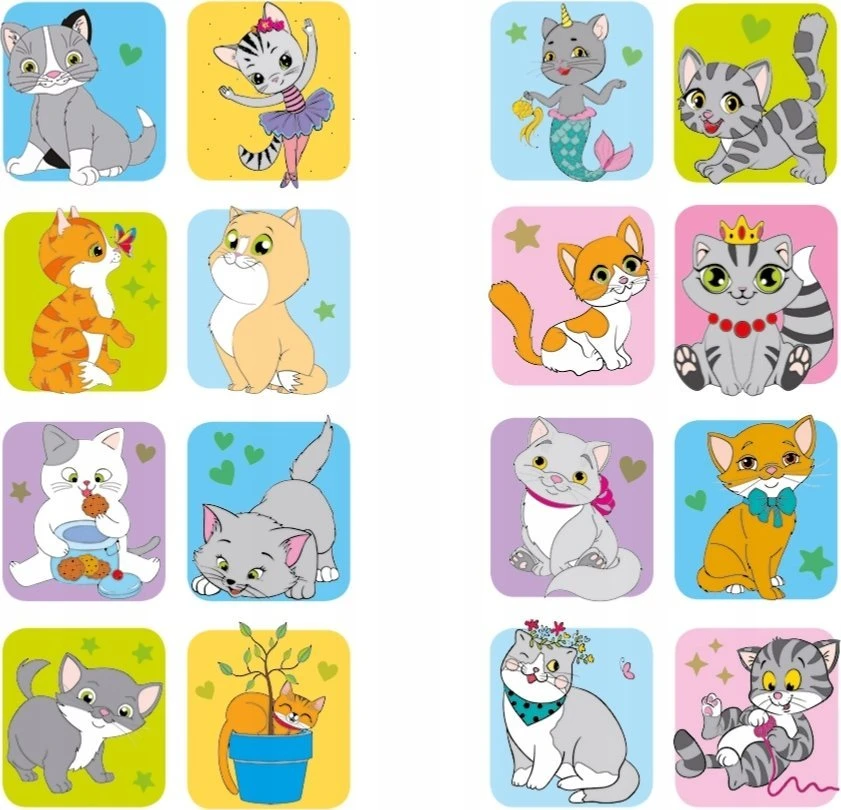Skrzat Wydawnictwo Brzdšce kolorują Kitties nalk.w. tamsoje.78305