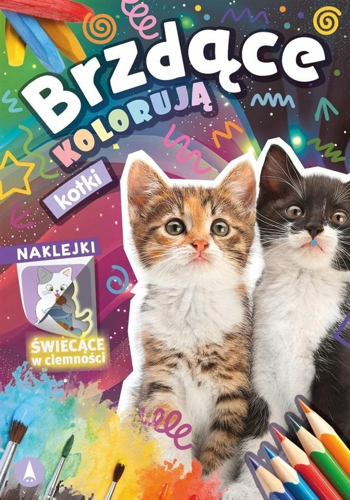 Skrzat Wydawnictwo Brzdšce kolorują Kitties nalk.w. tamsoje.78305