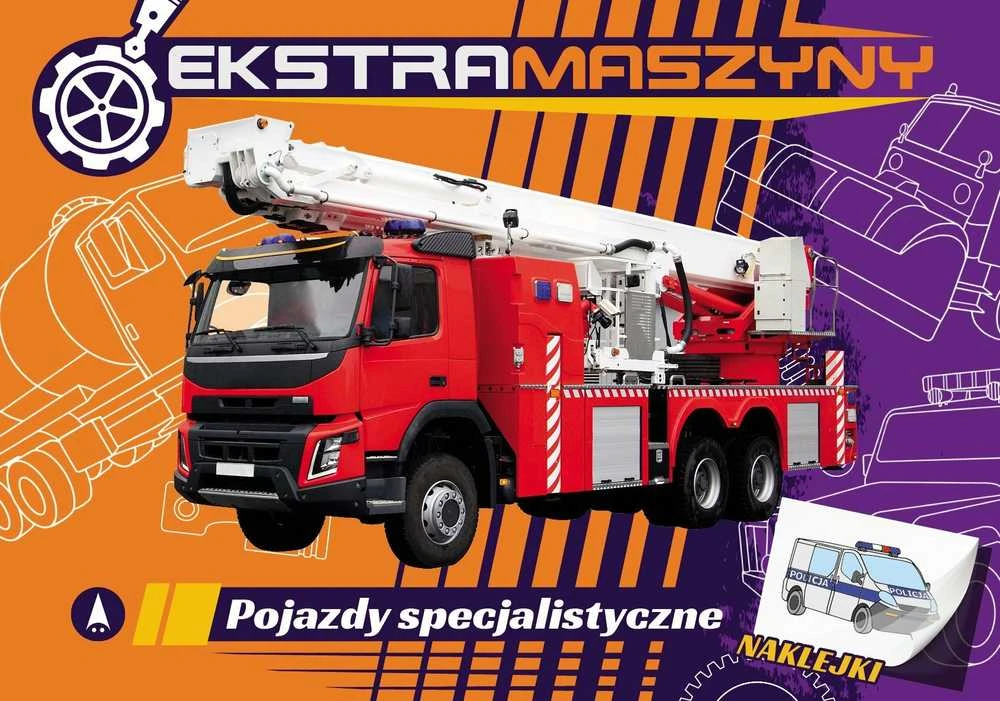 Skrzat Wydawnictwo Ekstramaszyny Specializuotos transporto priemonės 75571