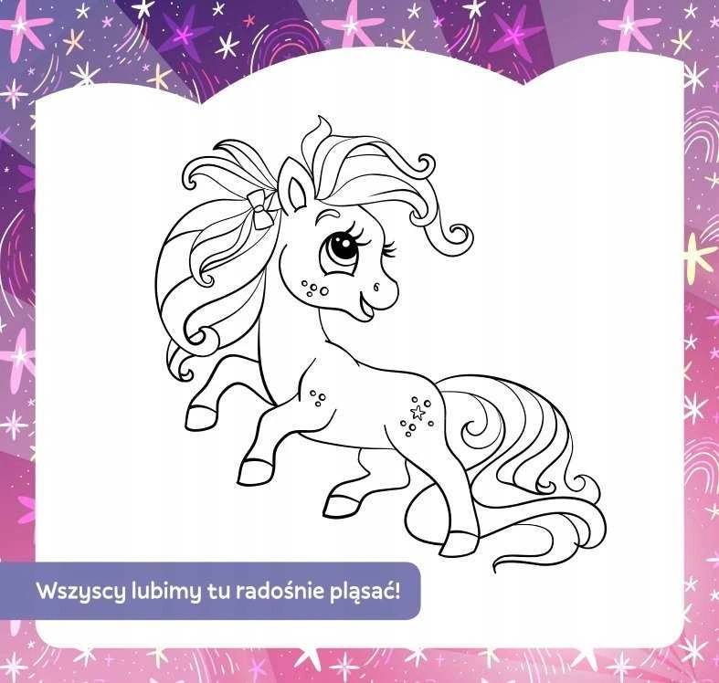 Skrzat Wydawnictwo Kolorow.su tattoo.FLUO Ponies 77582