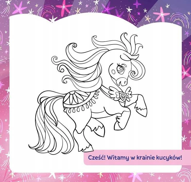 Skrzat Wydawnictwo Kolorow.su tattoo.FLUO Ponies 77582