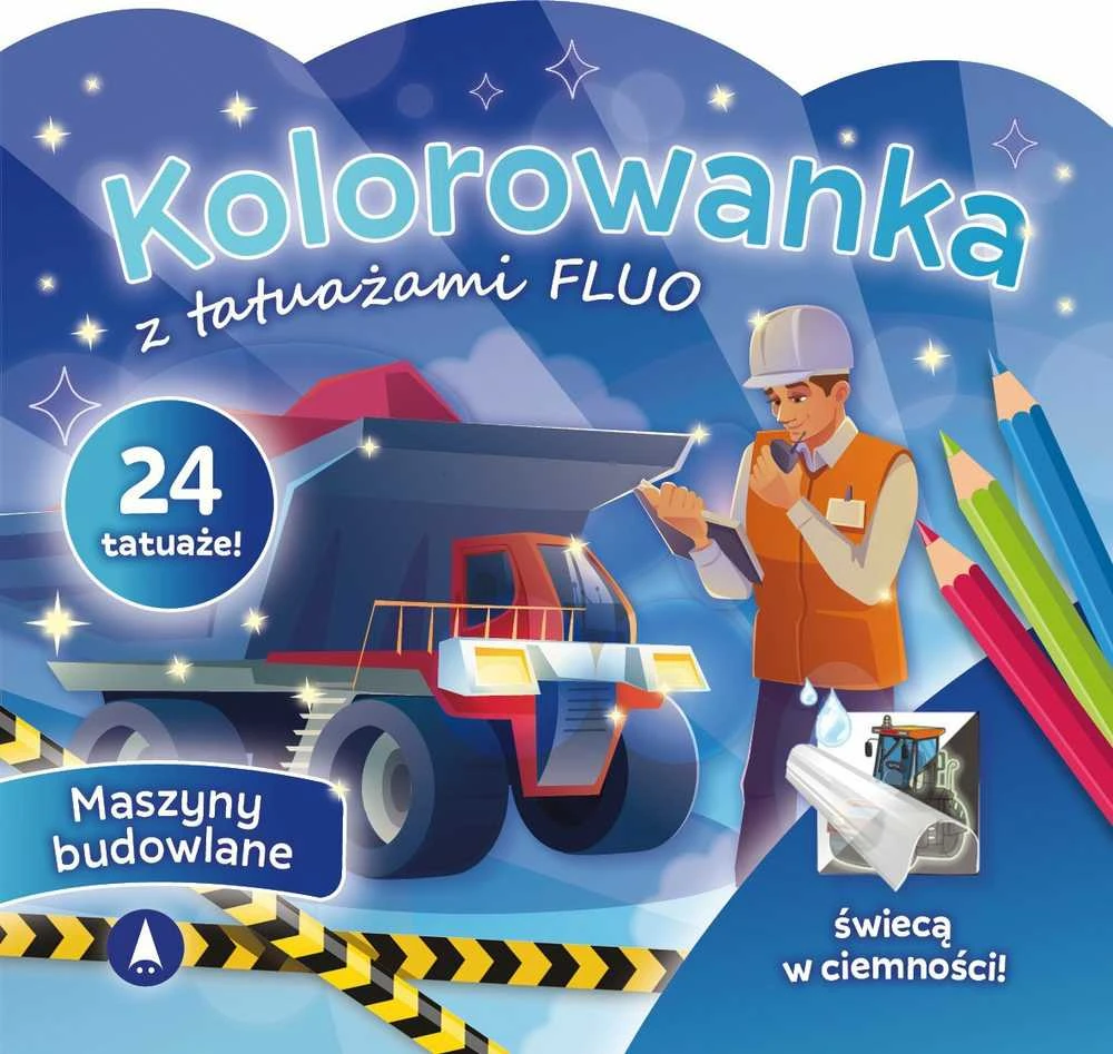 Skrzat Wydawnictwo Kolorow.su tattoo.FLUO Statybinė technika 77636