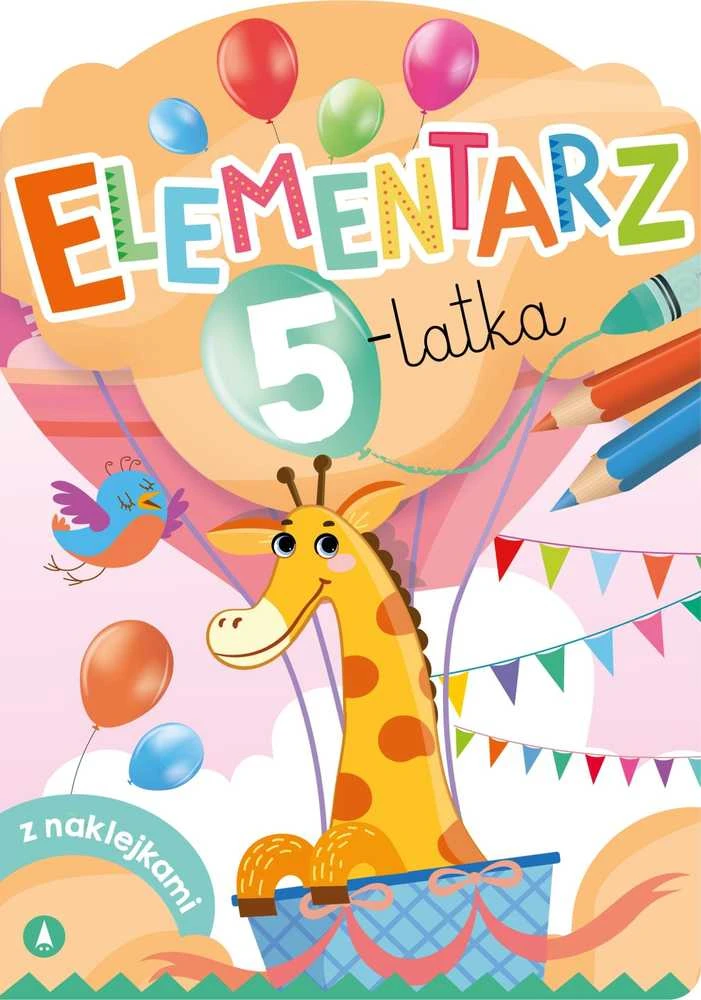 Skrzat Gnome Primer 5 metų vaikams su lipdukais 58.11.13.0 72402