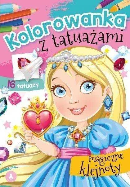 Skrzat Wydawnictwo Kolorow.su tatuiruotė. Magiški brangakmeniai 74734
