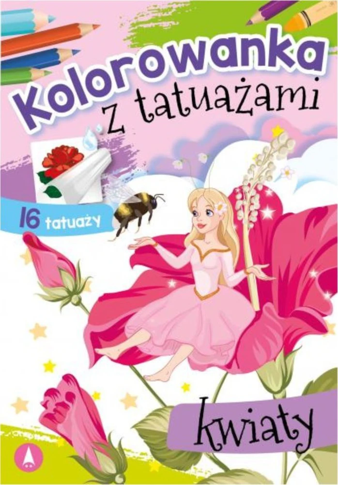 Skrzat Wydawnictwo Kolorow.su tatuiruotė. Gėlės 75120