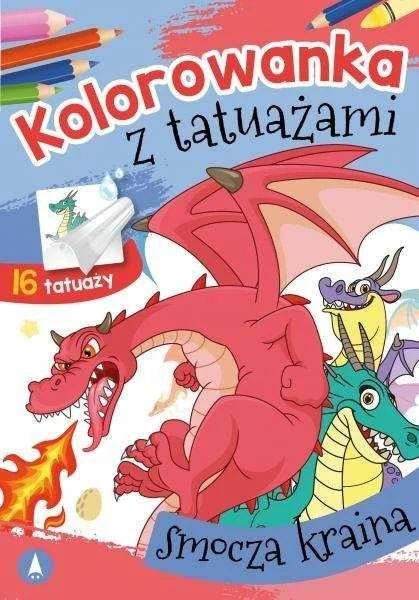 Skrzat Wydawnictwo Skrzat DRAGONLAND TATTUURŲ DAŽYMO PUSLAPAS