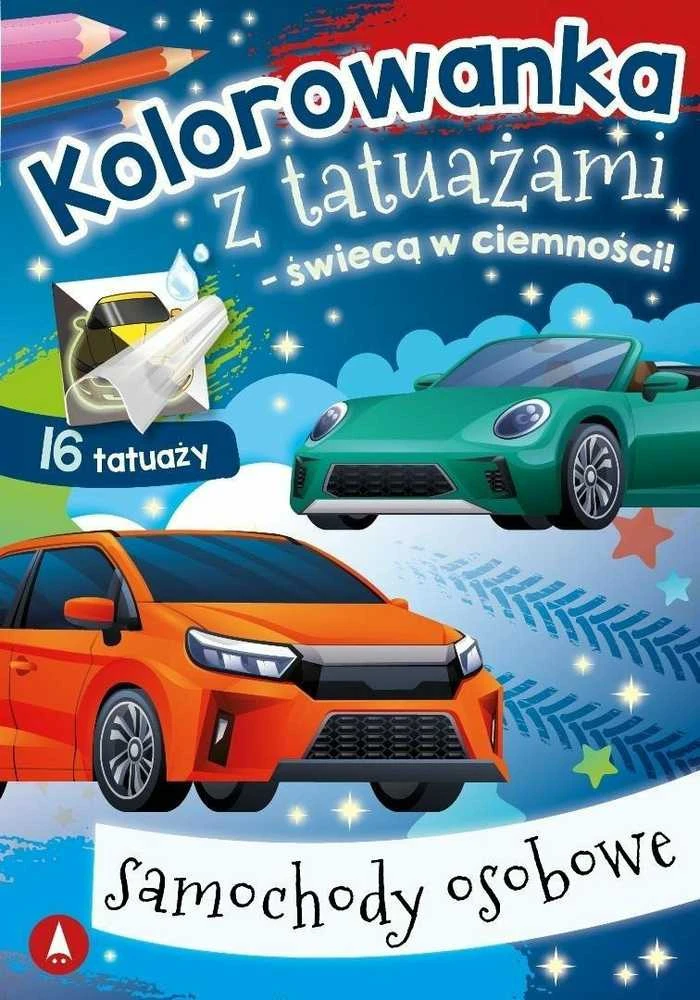 Skrzat Leidyklos „Kol.su“ tatuiruotė. Šviečia tamsoje! Lengvasis automobilis 79777