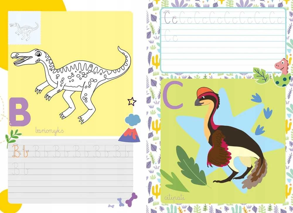 Skrzat Leidykla „Literarki“ su dinozaurais 72167