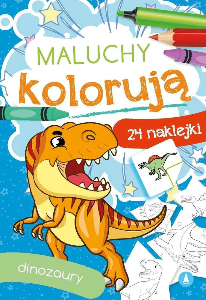 Leidykla „Skrzat“ Mažyliai dažo dinozaurus 74208