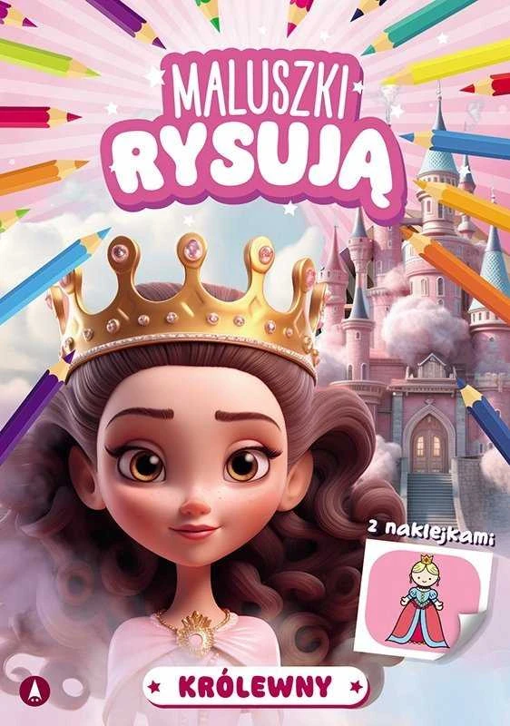 Leidykla „Skrzat“ Mažyliai piešia princeses 78008