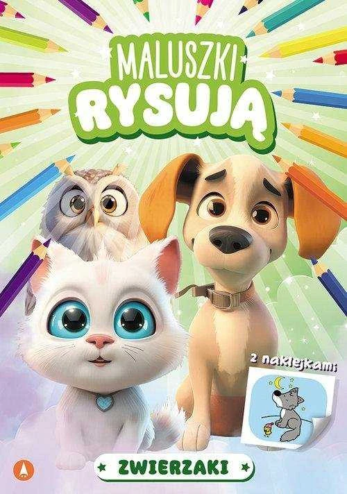 Leidykla „Skrzat“ „Maži vaikai piešia gyvūnus“ 78015