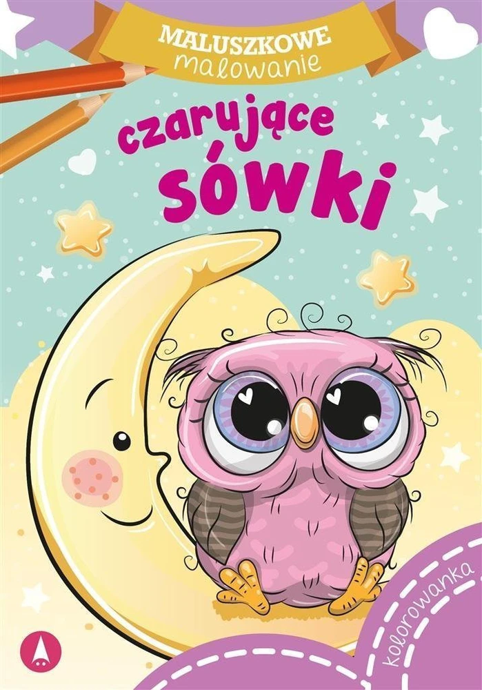 Skrzat Wydawnictwo Maluszkowe malow.Žavingos pelėdos 74246