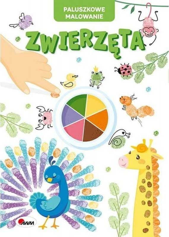 Skrzat Morex pirštais piešimo žaisliukai su gyvūnais 14355