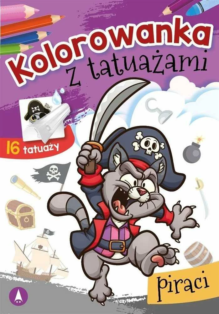 Skrzat Wydawnictwo Kolorow.su tattoo.Piraci 73980