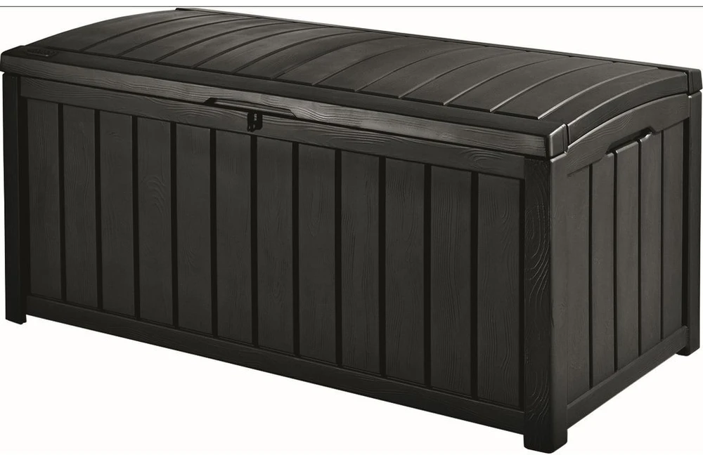 Keter Garden storage box / bench Glenwood Storage Box 390 L - pilkas