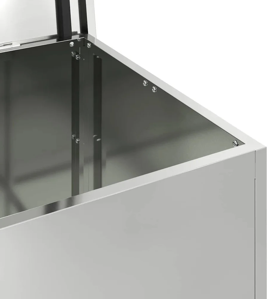 Sodo saugojimo pagalvių dėžė Galvanizuotas plienas 175 L