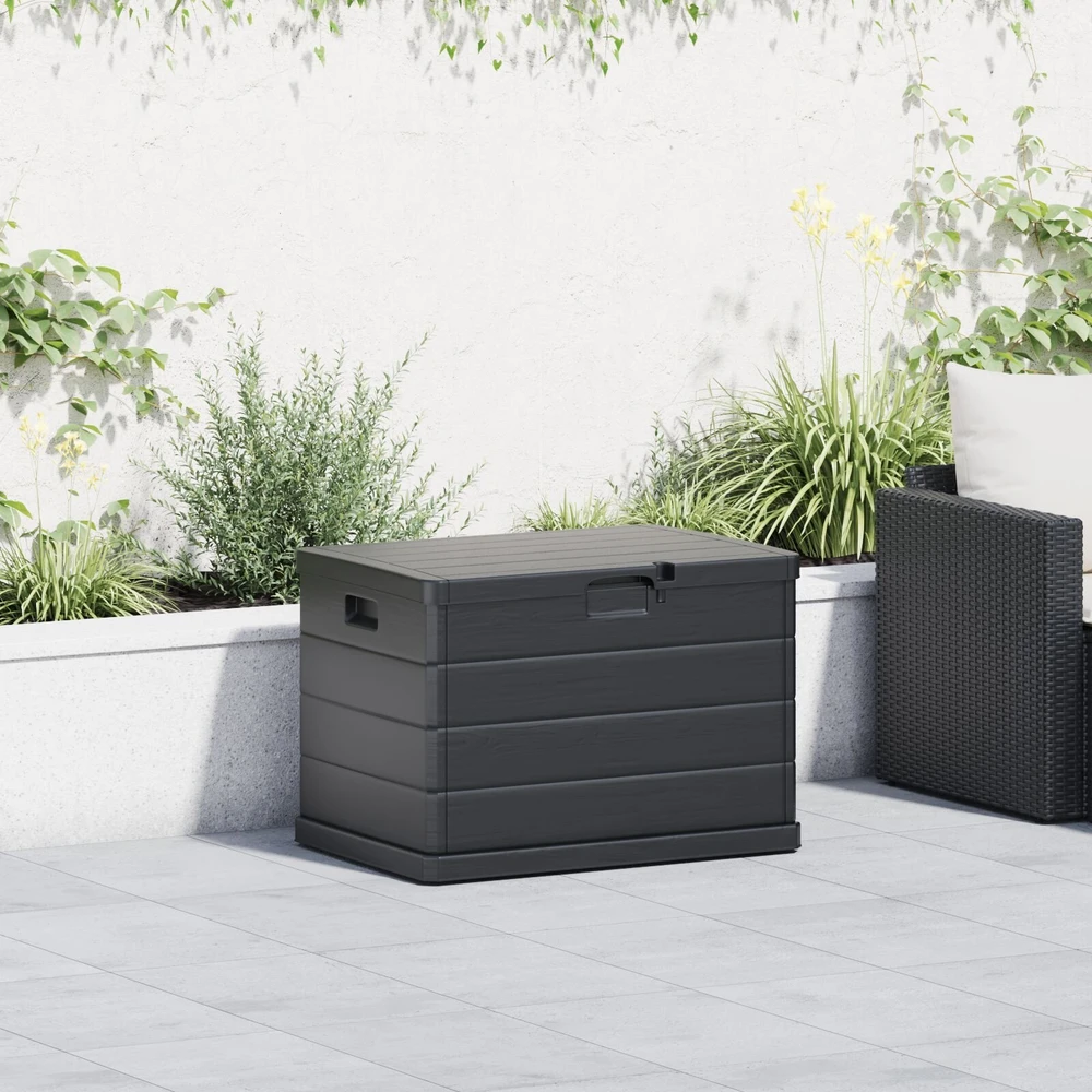 Sodo saugojimo dėžė Plastmasė 77,5 x 54,5 x 53 cm Antracitas