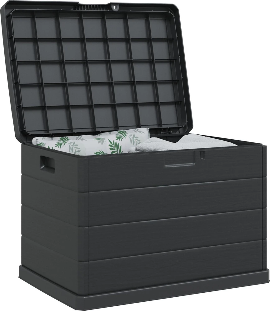 Sodo saugojimo dėžė Plastmasė 77,5 x 54,5 x 53 cm Antracitas