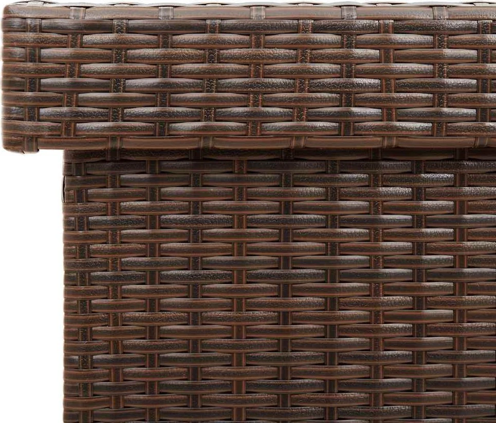 Sodo daiktadėžė su ratukais, rudos spalvos, 110x55x73cm