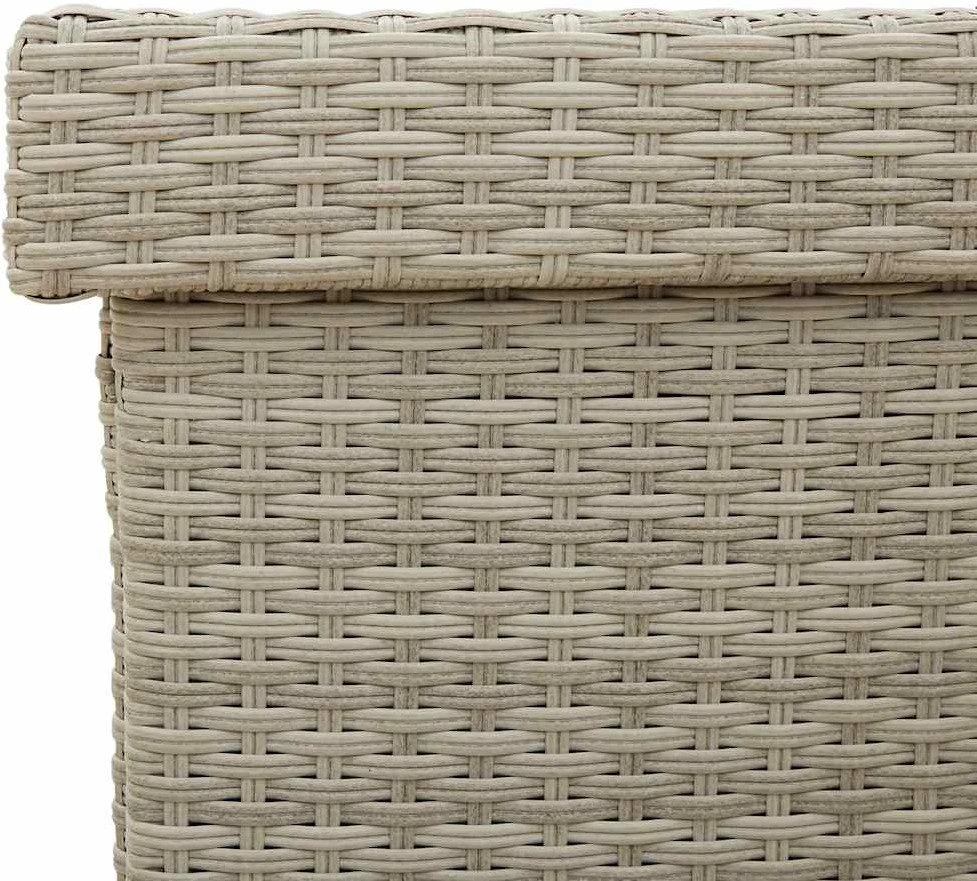 Sodo daiktadėžė su ratukais, šviesiai pilkos sp., 110x55x73cm