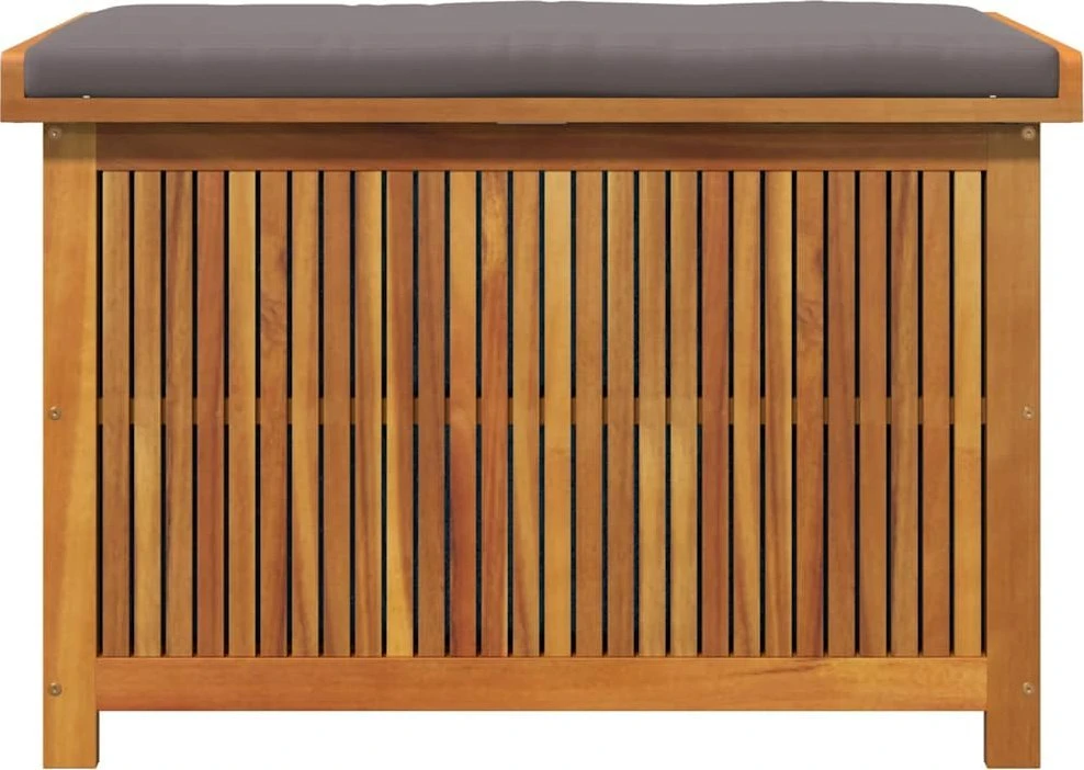 Lauko dėžė pagalvėlėms, 90x50x60,5 cm, akacijos masyvas