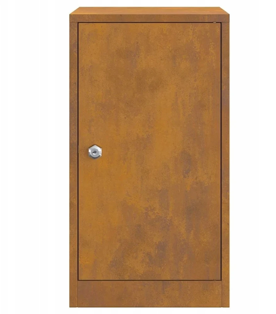 mailbox su saugykla su durimis Rūdijanti 30 x 20 x 55 cm