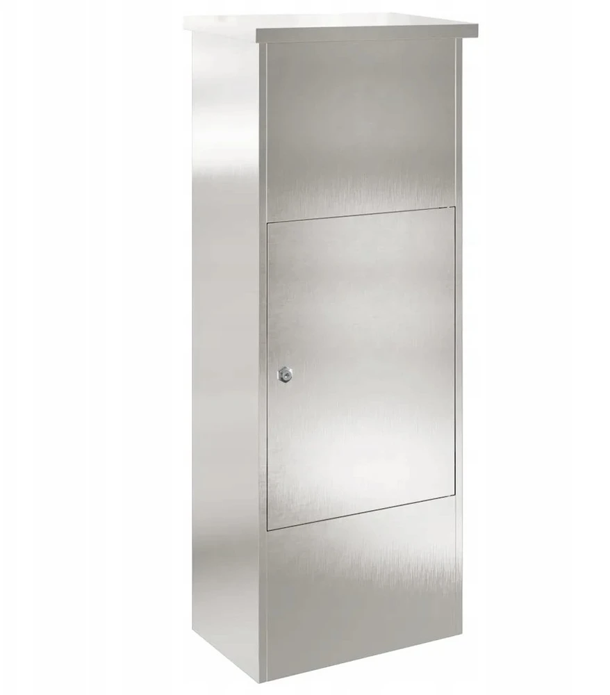 Siuntų dėžutė Sidabro 44,5 x 29 x 110,5 cm Nerūdijantis Plienas