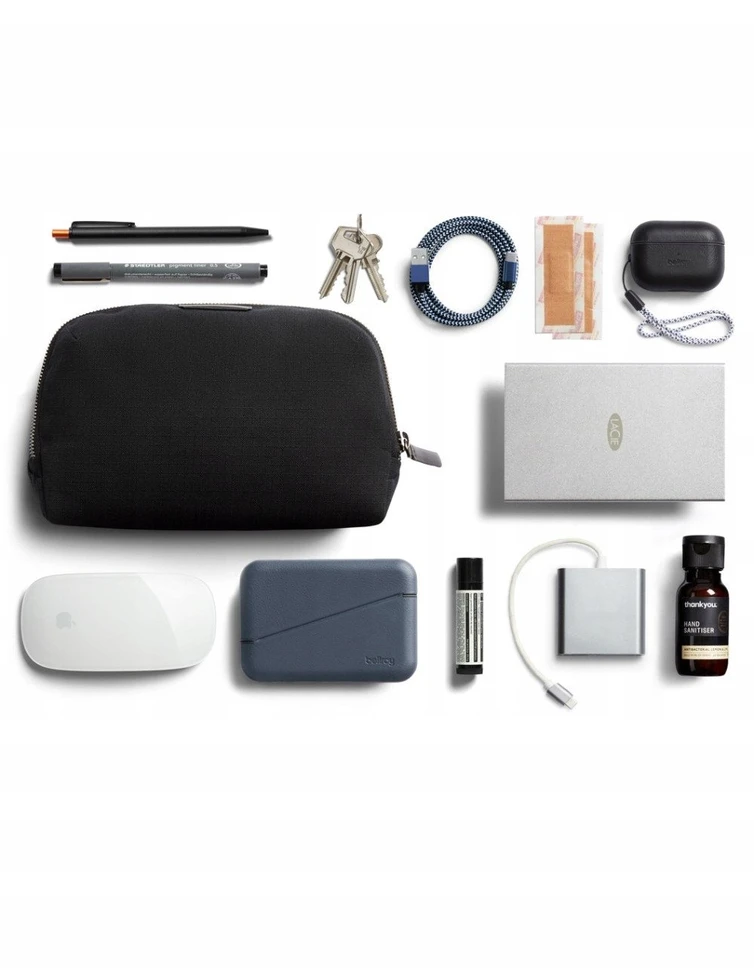 Skrzynkazdrewna „Bellroy Desk Caddy“ – mobiliųjų priedų organizatorius (juodas)