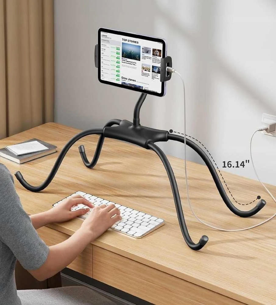 Skrzynkazdrewna Stovas Medinė dėžutė Elastingas stovas Trikojis Padėklas Planšetė Telefonas Nintendo Switch Rog Ally / Q2t