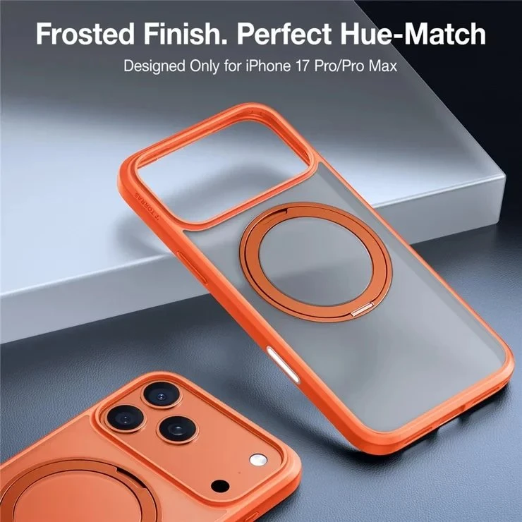 Dėklas Torras Ostand Pro, energijos oranžinė - iPhone 17 Pro Max