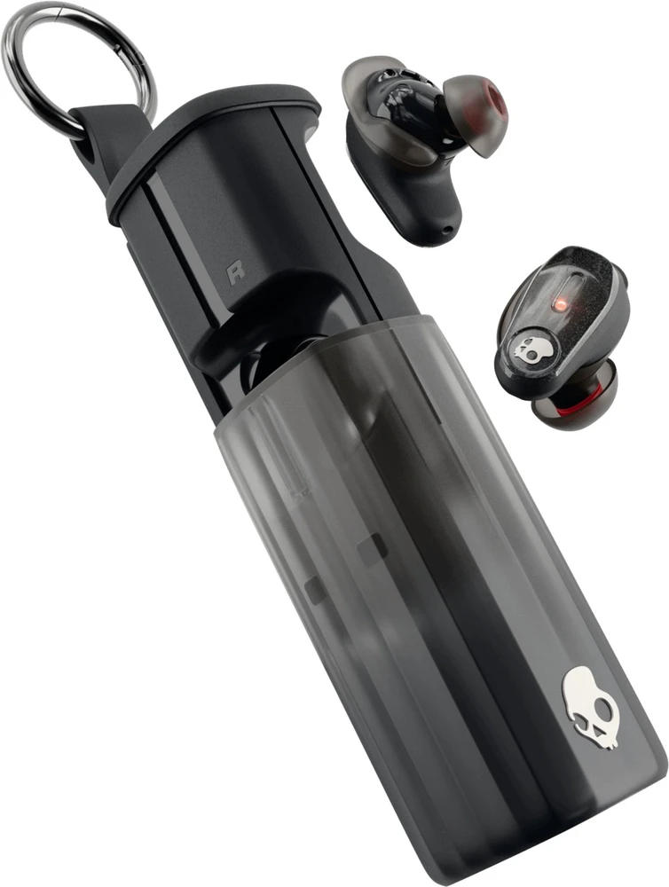 Skullcandy Method 360 ANC belaidės triukšmą slopinančios į ausis dedamos ausinės, juodos spalvos