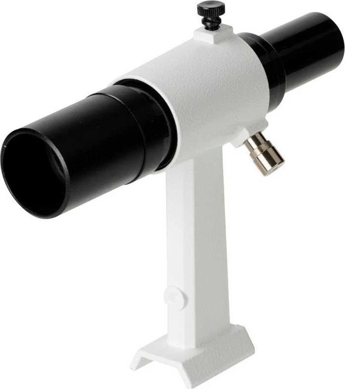 SkyWatcher Sky-Watcher 6x30 ieškiklis su tiesiu laikikliu (juodas)