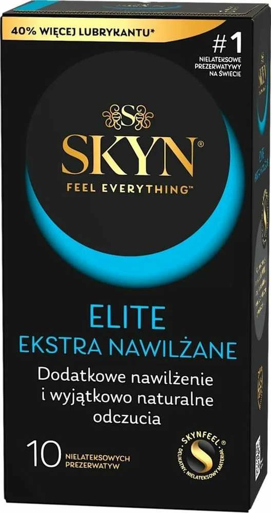 Skyn Elite Extra Lubricated nelateksiniai prezervatyvai 10vnt.