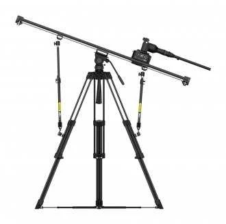 Kameros Slankiklis - Zeapon Axis 80 Elektrinis Variklio Modulis, 12 kg Apkrova, 80 cm - Juodas