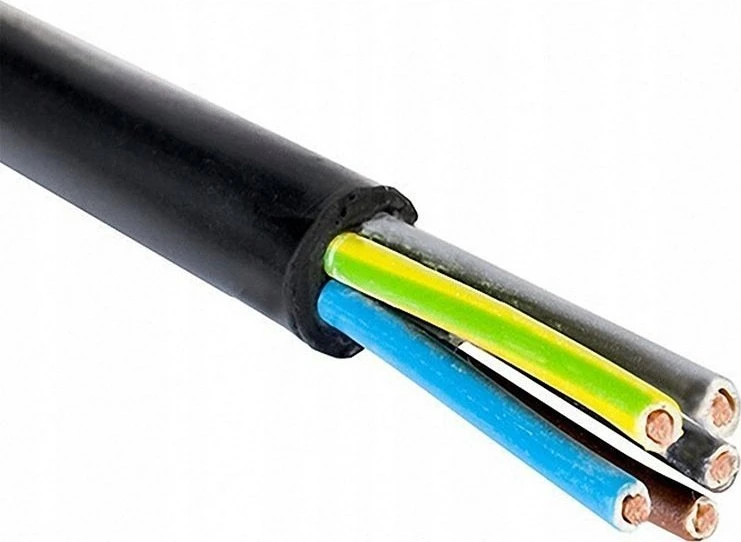 Śląsk kabelis Įžeminimo maitinimo kabelis YKY 5x6mm2 0,6/1kV būgnas NKT 112271059D0500