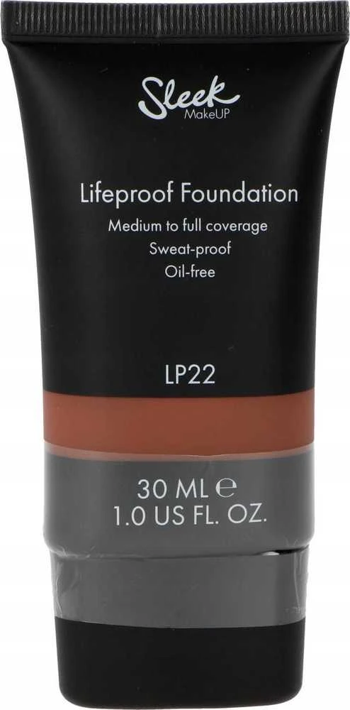 „Sleek MakeUP Lifeproof Oil Free“ itin maskuojantis makiažo pagrindas „Kreminis“ Lp22, 30 ml